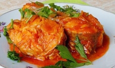 Описание: Риба в томаті в мультиварці / Другі страви для мультиварки